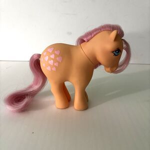My Little Pony MLP G1 Peachy 1982 Hong Kong Hasbro 80s Vintage Earth Pony